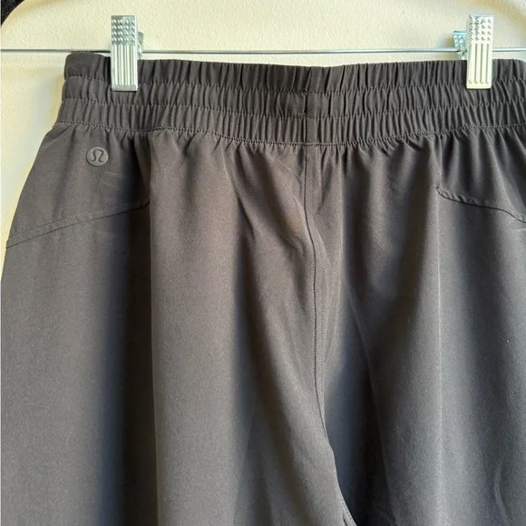 LIKE NEW LULULEMON Black SWIFT MID RISE Wide-Leg Pants - Picture 3 of 4